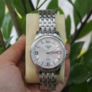 Đồng Hồ đeo tay Longines Quartz kính Sapphire màu bạc nữ Đồng hồ đeo tay giá rẻ