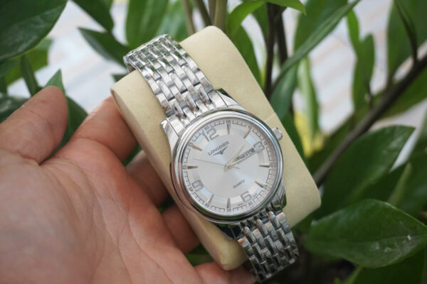 Đồng Hồ đeo tay Longines Quartz kính Sapphire màu bạc nữ Đồng hồ đeo tay 1 triệu - 2 triệu 5