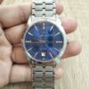 Đồng hồ omega mặt xanh, kính Sapphire - Hình ảnh 3