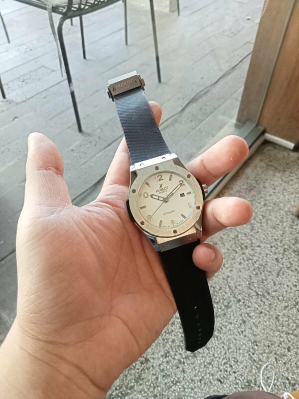 Đồng Hồ Đeo Tay HUBLOT AUTOMATIC (màu bạc) Đồng hồ đeo tay dưới 1 triệu Bán đồng hồ Hublot chính hãng cũ 2