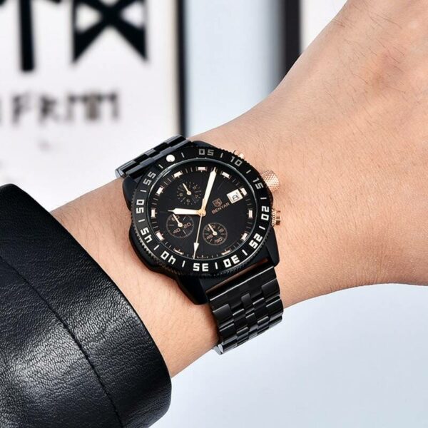 BENYAR Brand Fashion Sports Watch Luxury Military Quartz Wristwatches Waterproof Chronograph Calendar Clock For Men Reloj Hombre 2